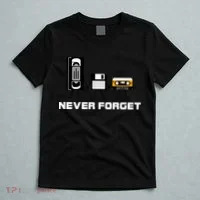 Never Forget Vintage Tapes T-Shirt thumb 5