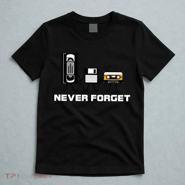 Never Forget Vintage Tapes T-Shirt