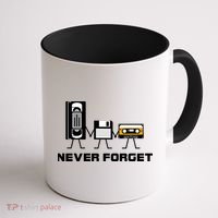 Never Forget Vintage Tapes Coffee Mug thumb 1