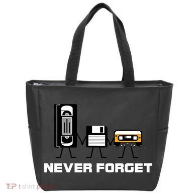 Never Forget Vintage Tapes Tote Bag