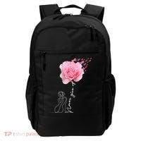 Never Give Up Breast Cancer Rose Backpack thumb 0