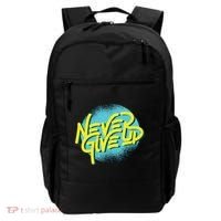 Never Give Up Motivational Backpack thumb 0