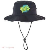 Never Give Up Motivational Bucket Hat thumb 0