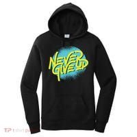 Never Give Up Motivational Women's Hoodie thumb 0
