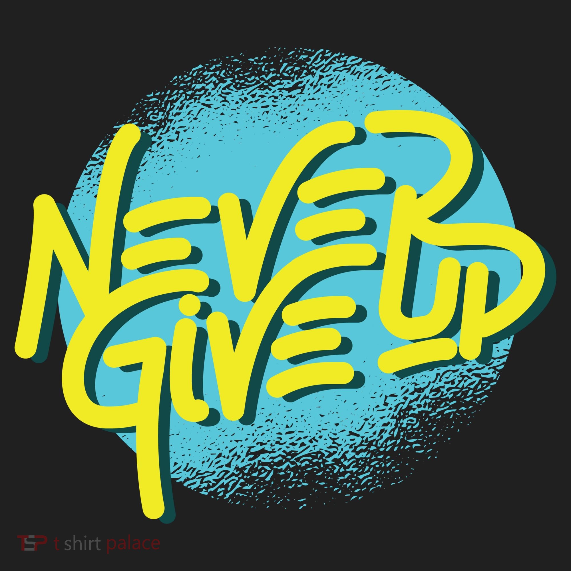 Never Give Up Motivational 12oz Stainless Steel Coffee Mug