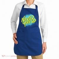 Never Give Up Motivational Apron thumb 2