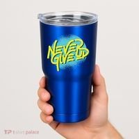 Never Give Up Motivational Tumbler thumb 2