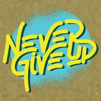 Never Give Up Motivational Garment-Dyed Women's Muscle Tee thumb 6