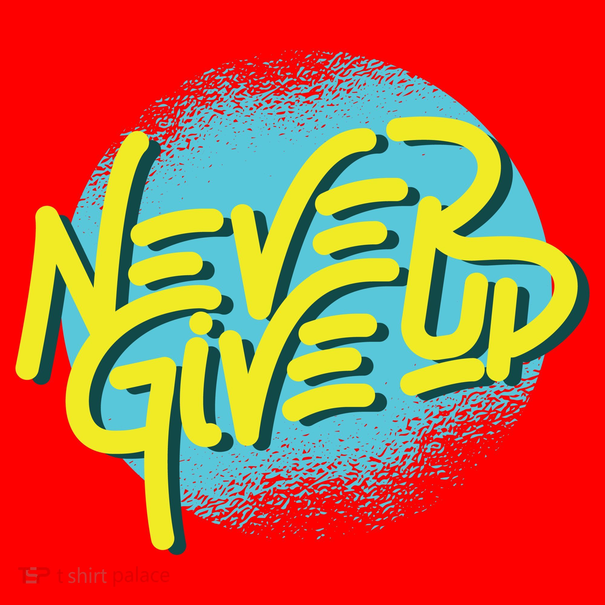 Never Give Up Motivational Santa Hat