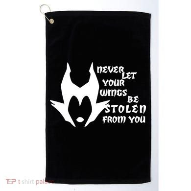 Never Let Your Wings Be Stolen Golf Towel