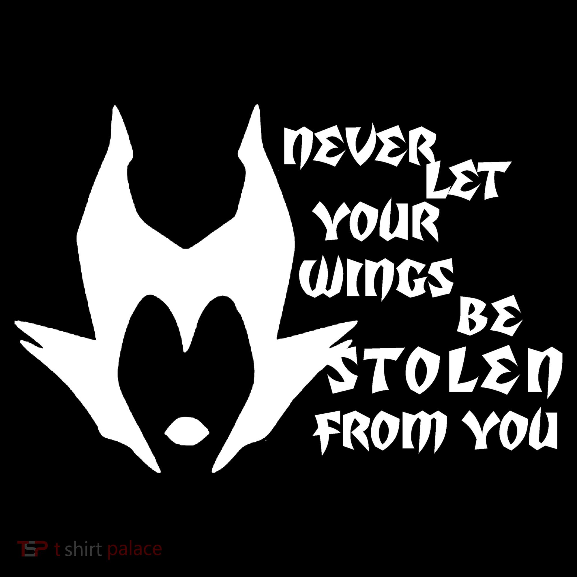 Never Let Your Wings Be Stolen Visor