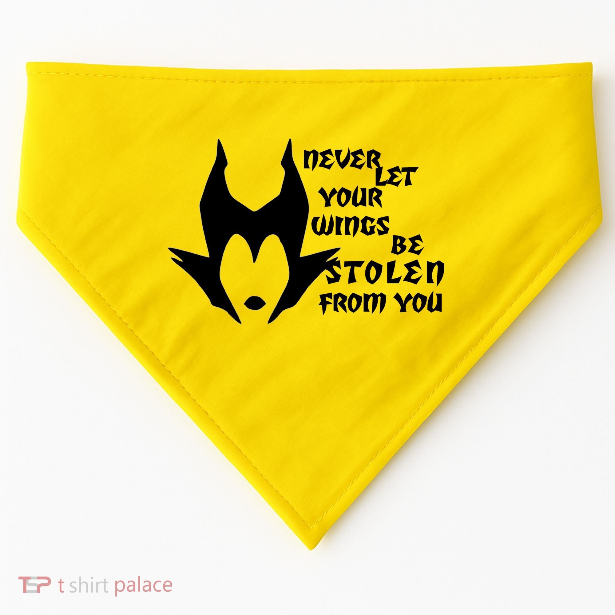 Never Let Your Wings Be Stolen USA-Made Doggie Bandana