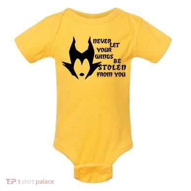 Never Let Your Wings Be Stolen Baby Bodysuit