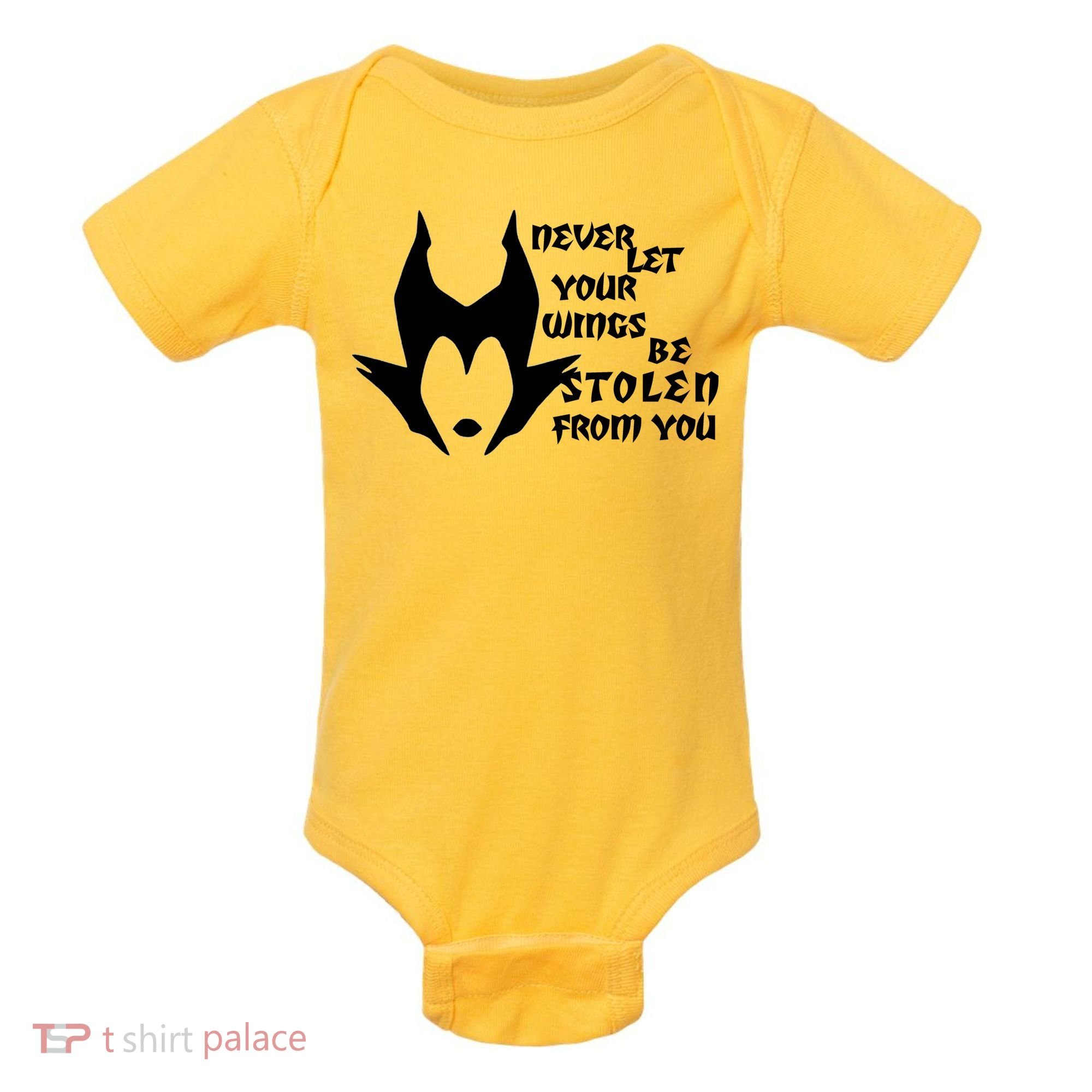 Never Let Your Wings Be Stolen Baby Bodysuit