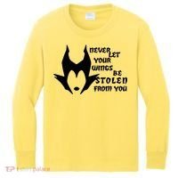 Never Let Your Wings Be Stolen Kids Long Sleeve Shirt thumb 0
