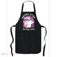 Never Stop Being You Unicorn Apron thumb 0