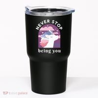 Never Stop Being You Unicorn Tumbler thumb 0