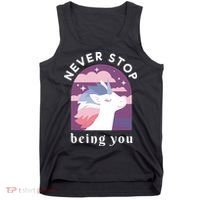 Never Stop Being You Unicorn Tank Top thumb 0