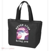 Never Stop Being You Unicorn Tote Bag thumb 3