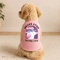 Never Stop Being You Unicorn Doggie Tank thumb 2