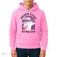 Never Stop Being You Unicorn Kids Hoodie thumb 4