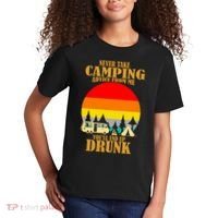 Never Take Camping Advice From Me You'll End Up Drunk Kids T-Shirt thumb 2