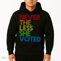 Never The Less She Voted Hoodie thumb 2