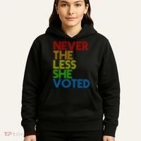 Never The Less She Voted Hoodie thumb 5
