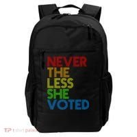Never The Less She Voted Backpack thumb 0