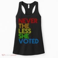 Never The Less She Voted Women's Tank Top thumb 0