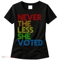 Never The Less She Voted Women's T-Shirt thumb 0