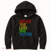 Never The Less She Voted Kids Hoodie thumb 0