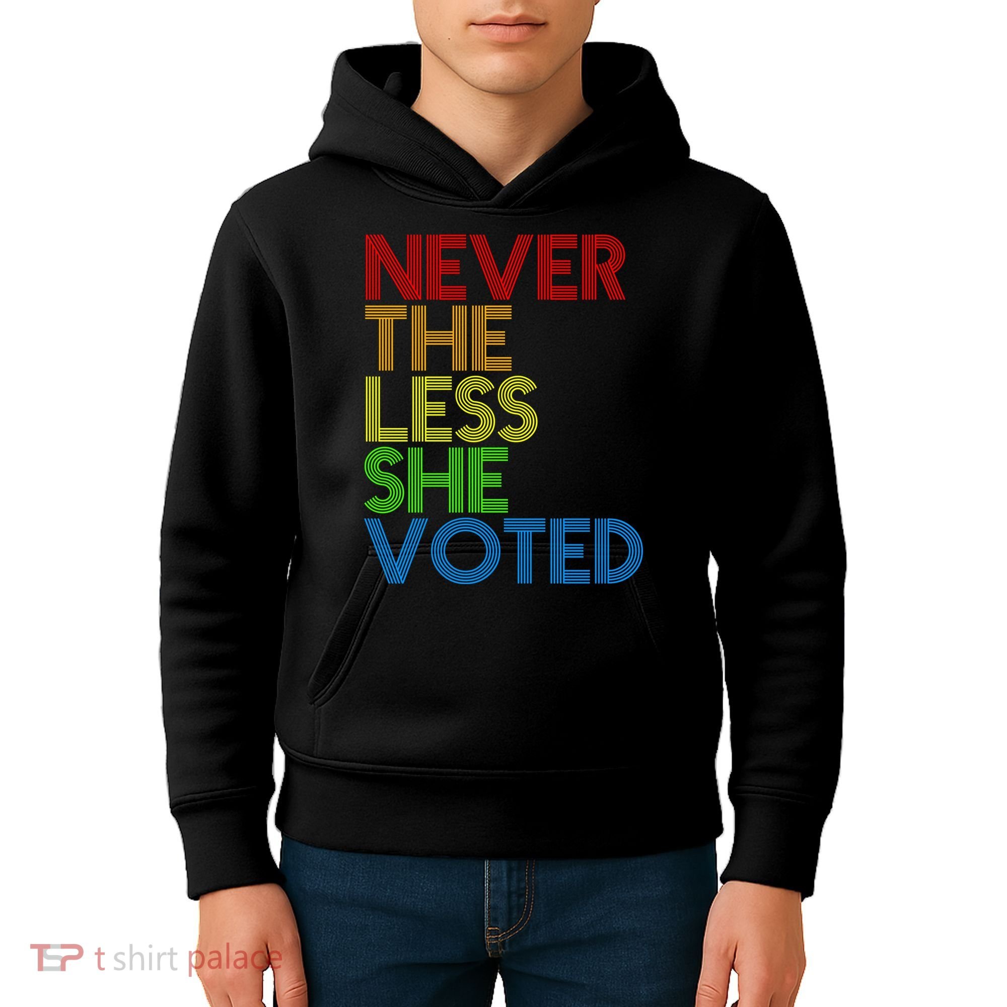 Never The Less She Voted Kids Hoodie