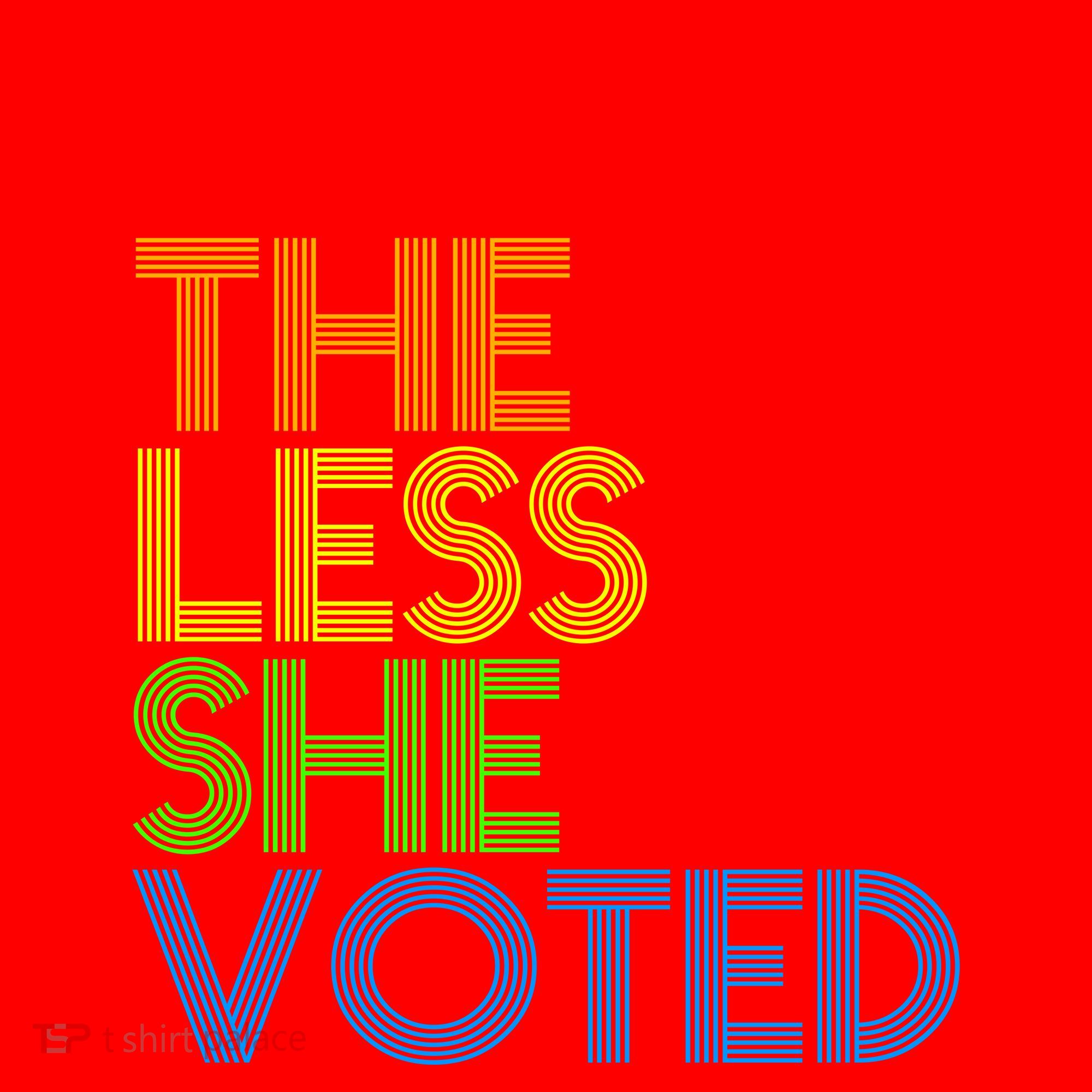 Never The Less She Voted Santa Hat