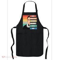 Never Underestimate A Girl With A Book RBG Tribute Apron thumb 0