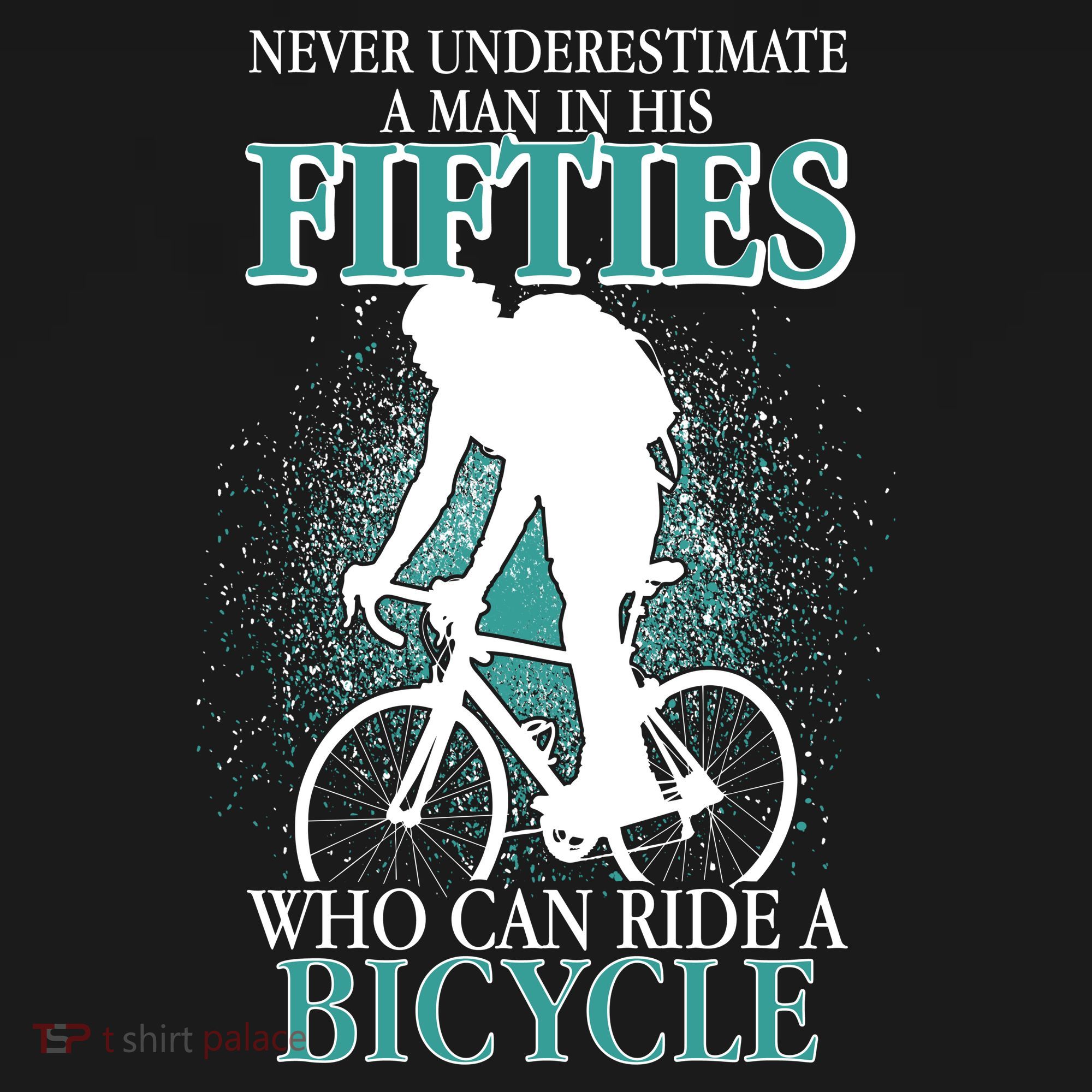 Never Underestimate A Man In His Fifties Who Can Ride A Bicycle Toddler Hoodie