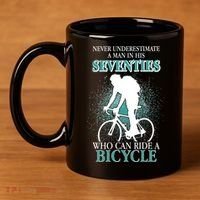 Never Underestimate A Man In His Seventies Who Can Ride A Bicycle 11oz C Handle Ceramic Mug thumb 4