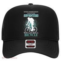 Never Underestimate A Man In His Seventies Who Can Ride A Bicycle Hat thumb 0