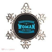 Never Underestimate A Woman Who Loves Swimming Ornament thumb 0