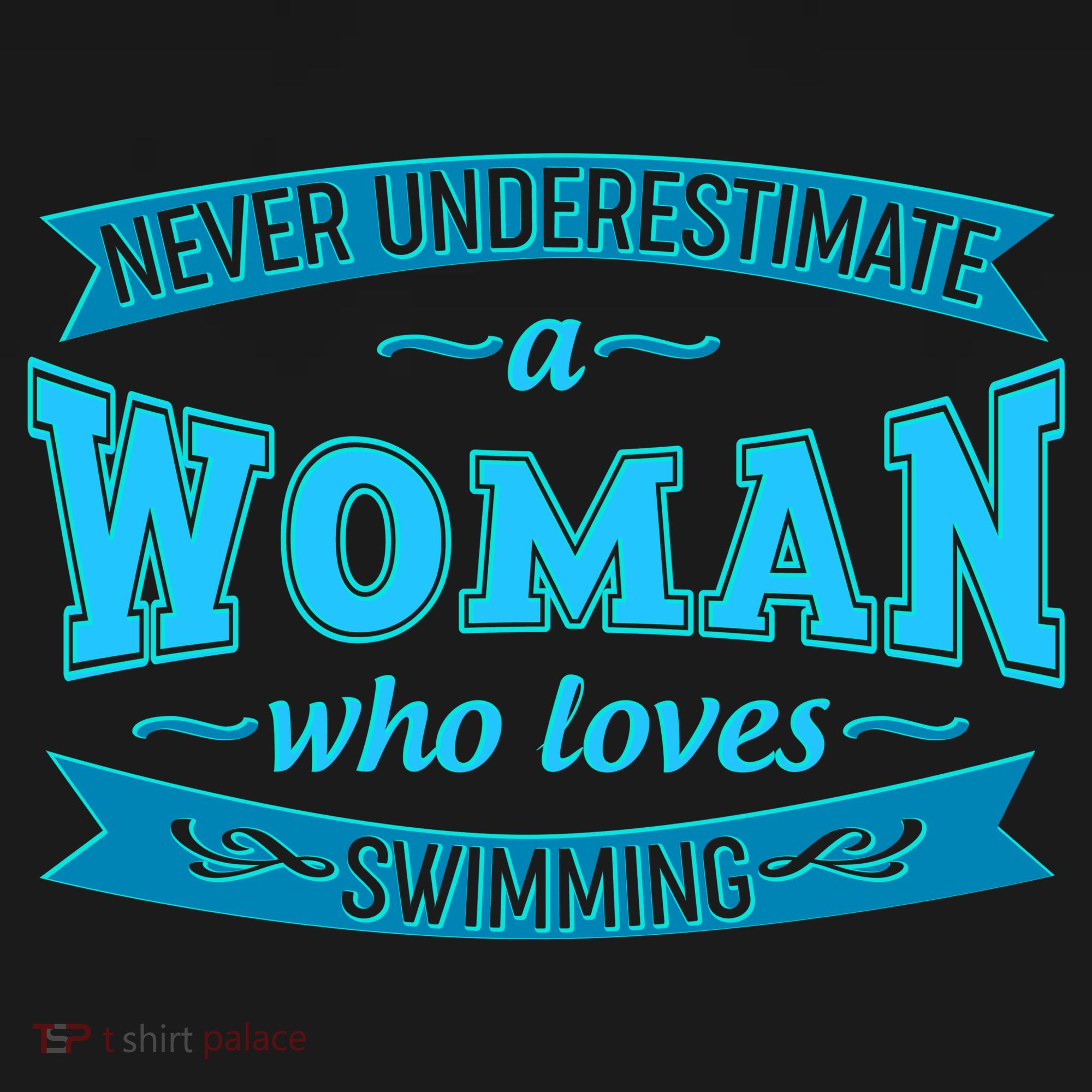 Never Underestimate A Woman Who Loves Swimming Toddler Hoodie
