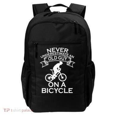 Never Underestimate An Old Guy On A Bike Backpack