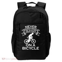 Never Underestimate An Old Guy On A Bike Backpack thumb 0