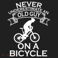 Never Underestimate An Old Guy On A Bike Hat thumb 2