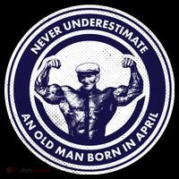 Never Underestimate An Old Man Born In April Coffee Mug thumb 5