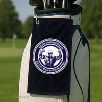 Never Underestimate An Old Man Born In April Golf Towel thumb 2