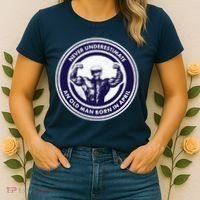 Never Underestimate An Old Man Born In April Women's T-Shirt thumb 2
