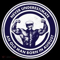 Never Underestimate An Old Man Born In August Coffee Mug thumb 5