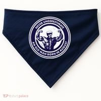 Never Underestimate An Old Man Born In August USA-Made Doggie Bandana thumb 0