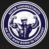 Never Underestimate An Old Man Born In February  Backpack thumb 2