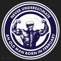 Never Underestimate An Old Man Born In February  Tumbler thumb 3